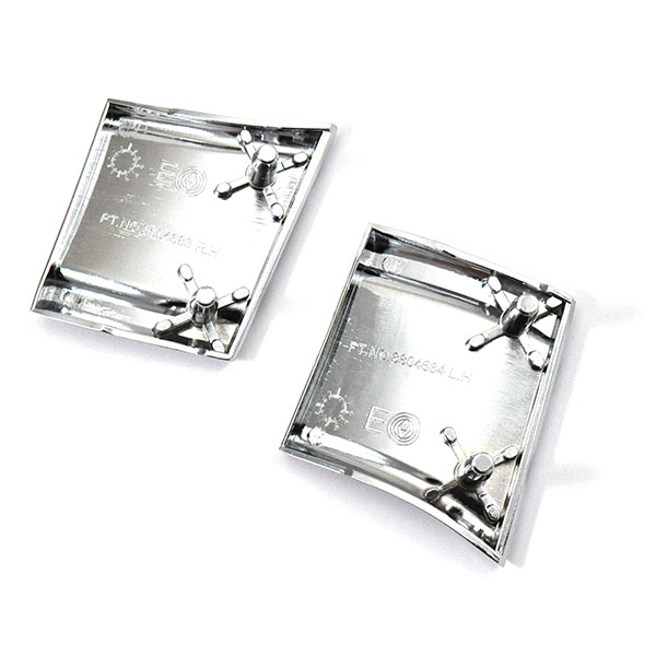 1970 Oldsmobile Cutlass/442/F85 NEW SUPREME QUARTER PANEL IN FRONT OF WHEEL POT METAL END CAP WORKS IN CONJUNCTION WITH STAINLESS GM 8804684 / 8804683 - PR | XP8533T