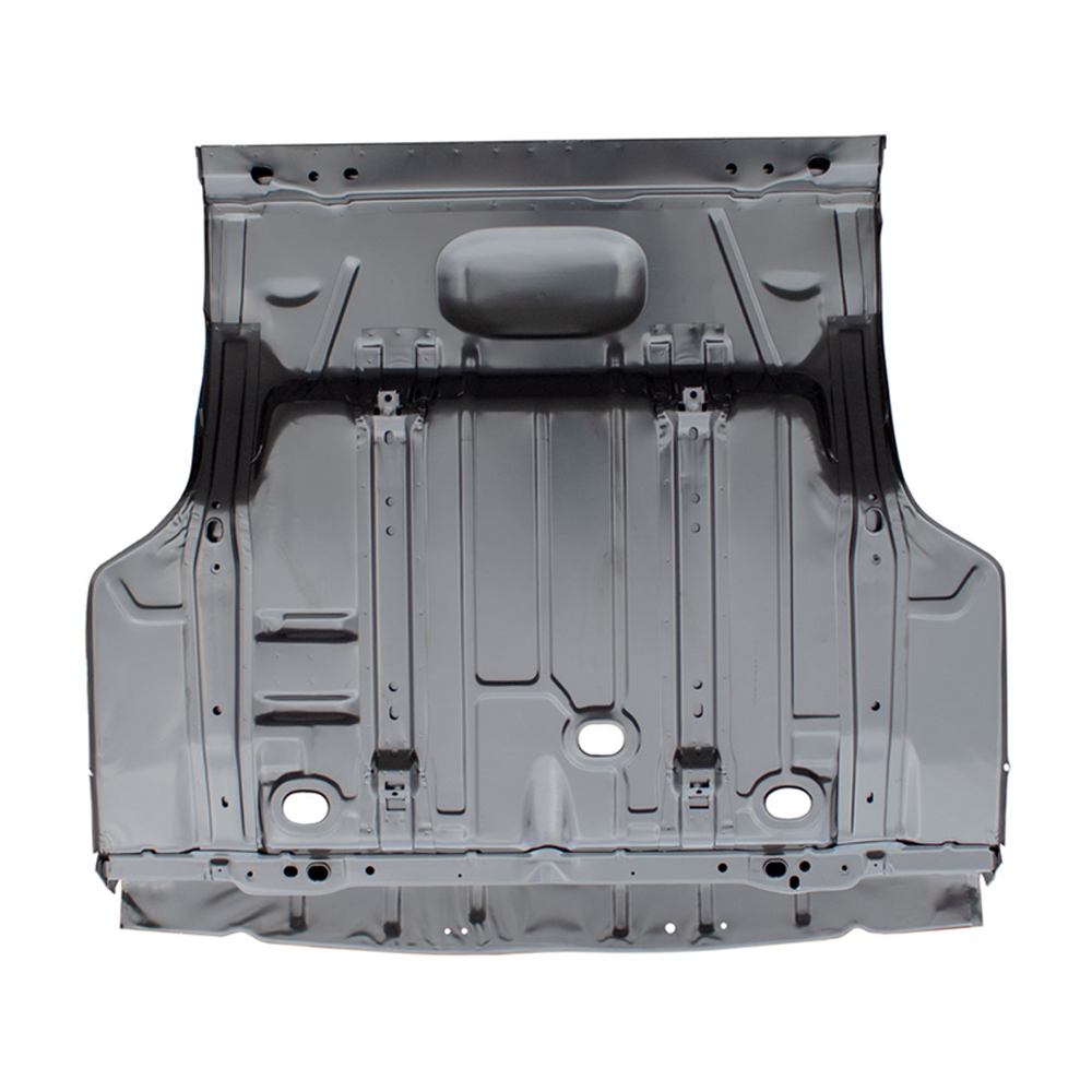 1968 Chevrolet Chevelle/Malibu FULL ONE PIECE TRUNK FLOOR PAN (INCLUDES GAS TANK BRACES, BODY BRACES AND BRACKETS ALREADY WELDED IN - GOES FROM THE BACK OF THE REAR SEAT TO REAR BODY PANEL) | BP9547V