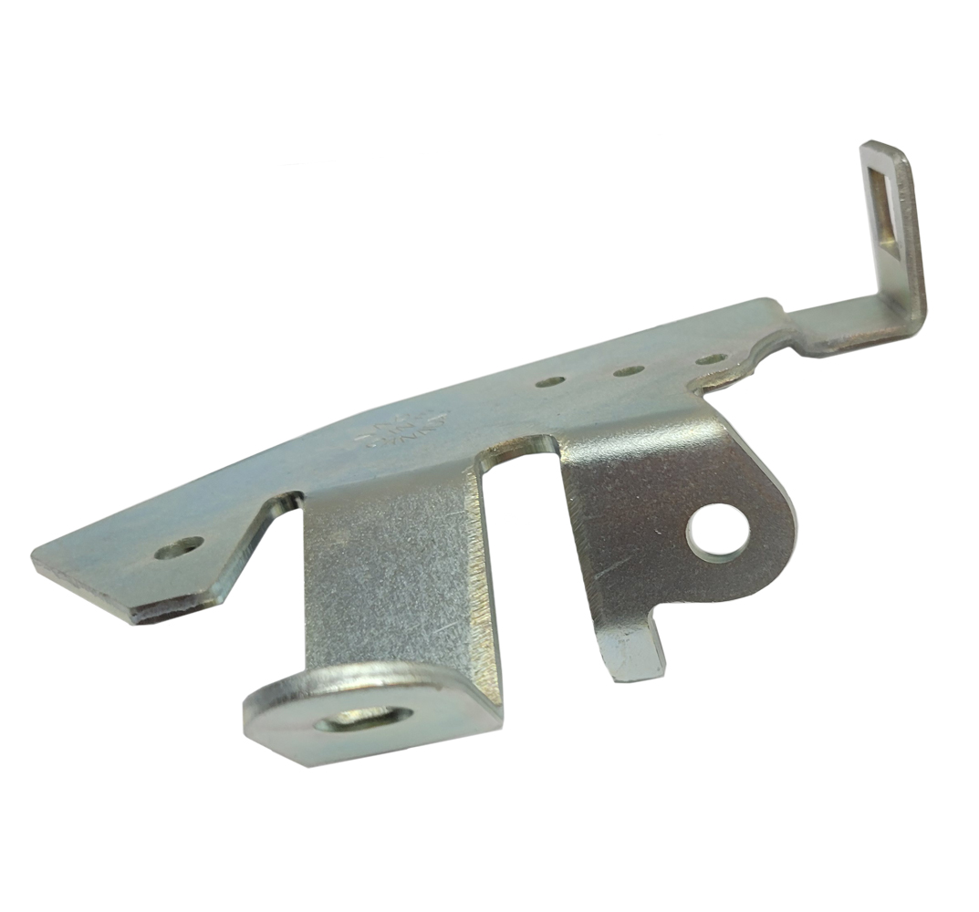 1971 Pontiac Firebird/TransAm THROTTLE CABLE BRACKET - CORRECT DIE STAMPED ORIGINAL. THIS BRACKET HAS MADE IN CANADA STAMPED ON IT. PERFECT CONCOURS RESTORATION PART. FITS RAM AIR 400 OR HO 455 WITH TURBO 400 OR MANUAL TRANS | CB2274F