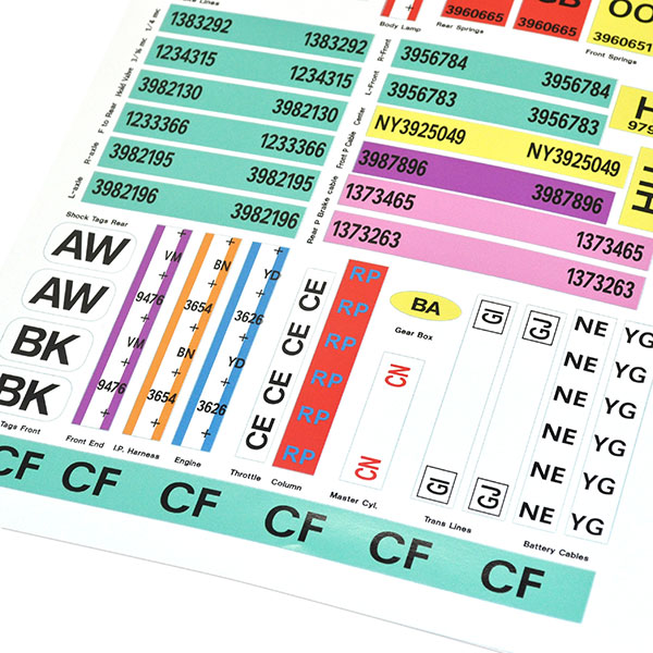 1970 Chevrolet Chevelle/Malibu CONCOURSE DETAIL DECAL KIT (SS CONVERTIBLE) | DC9637V