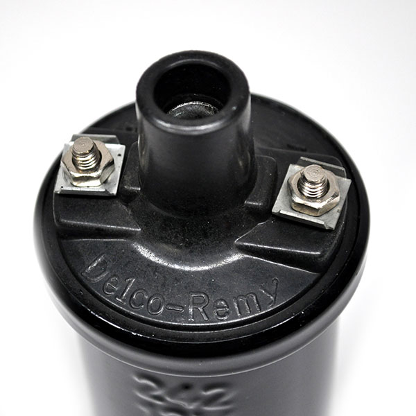 1967 Chevrolet El Camino DELCO IGNITION COIL (STANDARD IGNITION) # 1115242 HAS CORRECT LOGO AND 242 EMBOSSED ON IT. LICENSED BY GM | EN9696C