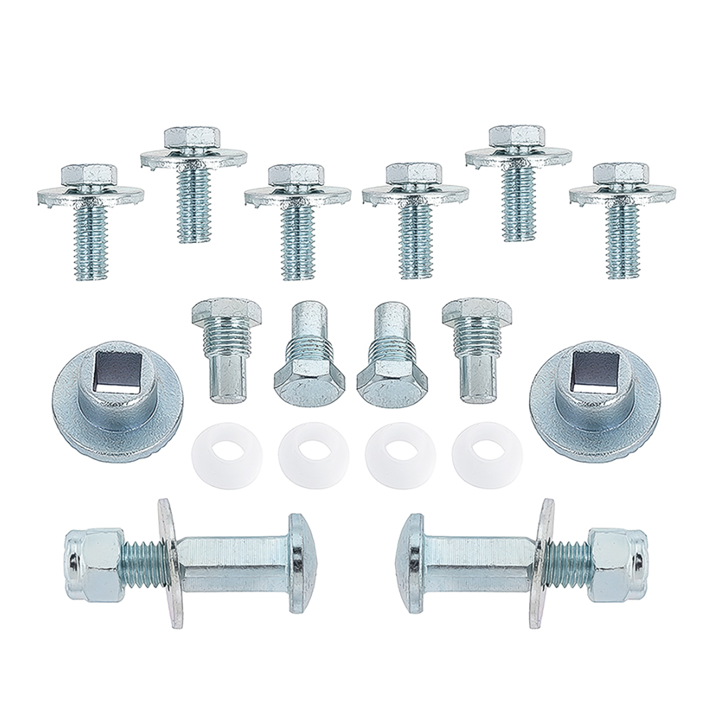 1972 Pontiac GTO/LeMans/Tempest CONVERTIBLE TOP PIVOT BOLT SET - INCLUDES NYLON WASHERS, SHOULDER & WASHER STYLE BOLTS AND BUSHINGS | CV7514Z