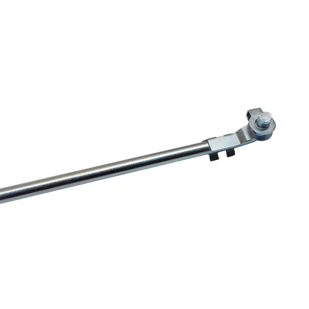 1964 Pontiac GTO/LeMans/Tempest TRI-POWER CARBURETOR LINKAGE ZINC PLATED WITH CLIPS (SECONDARY ROD) CONNECTS FRONT AND REAR CARBURETOR - RH | TP10227G
