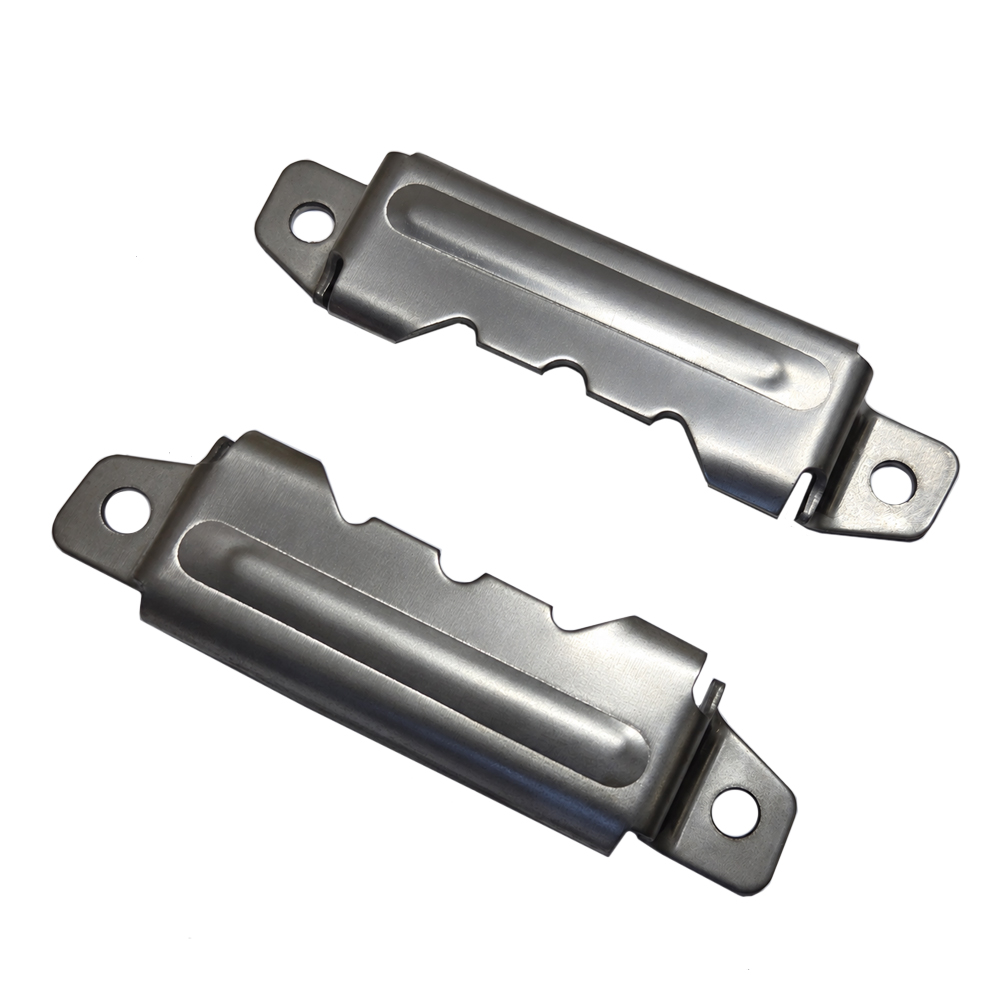 1966 Oldsmobile Cutlass/442/F85 CROSSMEMBER BRACKETS(PR) - THESE HOLD EACH END OF THE CROSSMEMBER AND BOLT TO THE FRAME. THEY USE RUBBER INSULATORS TO ISOLATE THE CROSSMEMBER FROM THE FRAME | AT6544Z