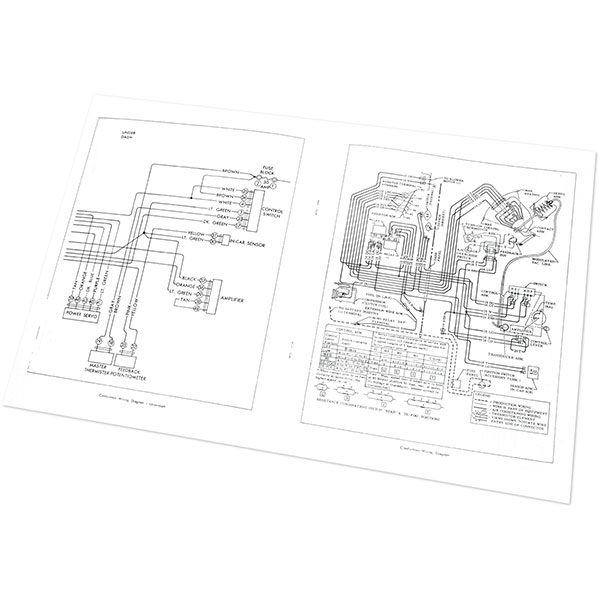 1970 Chevrolet Monte Carlo MONTE CARLO WIRING DIAGRAM MANUAL | MP0265