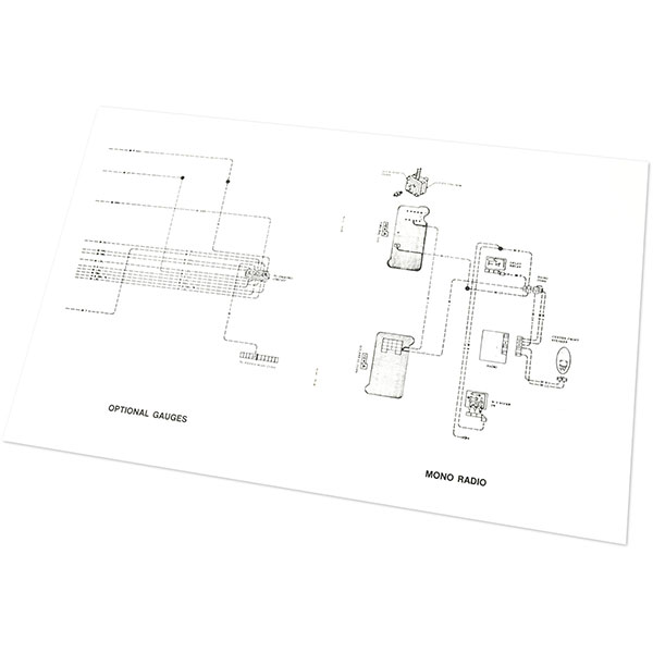 1972 Chevrolet Monte Carlo MONTE CARLO WIRING DIAGRAM MANUAL | MP0267