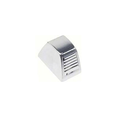 1979 Chevrolet Nova/Chevy II HEATER CONTROL KNOB (SLIDE TYPE KNOBS) - CHROME PLATED PLASTIC SHAPED WITH RIBS - EA | IN2938Z