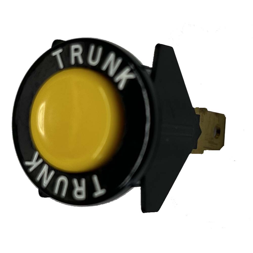 1965 Chevrolet Nova/Chevy II POWER TRUNK RELEASE SWITCH WITH YELLOW BUTTON | TR2313Z