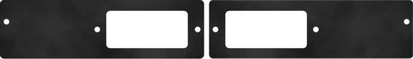 1968 Chevrolet Nova/Chevy II FRONT SIDE MARKER BEZEL GASKET (FOR CARS WITH ENGINE SIZE ON BEZEL) - PR | XL10763Z