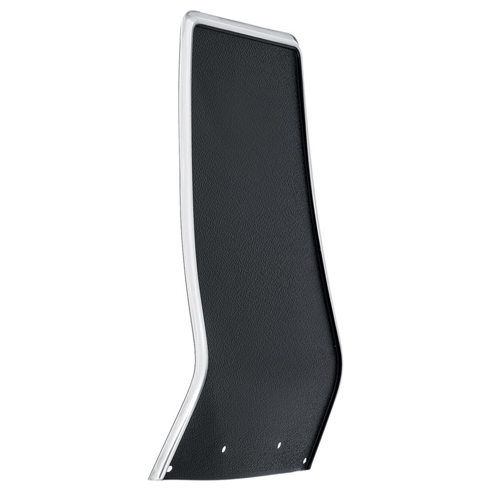 1968 Pontiac Firebird/TransAm CENTER BEZEL DASH (PEBBLE GRAIN) DELETE PANEL (BLACK) | IN10763F