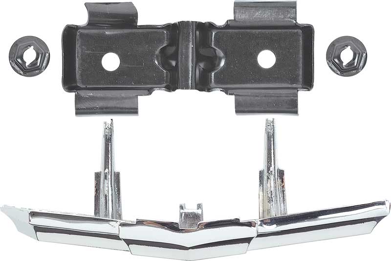 1973 Chevrolet Nova/Chevy II STANDARD BOWTIE GRILLE EMBLEM WITH BACKING PLATE - EA | EM10857N