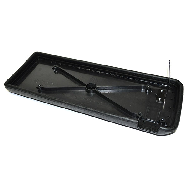 1978 Pontiac Firebird/TransAm VINYL CONSOLE DOOR ASSEMBLY (BLACK) - PADDED PLASTIC FRAME WITH RETURN SPRING ARM - GM # 10019554 - EA | CP10861F