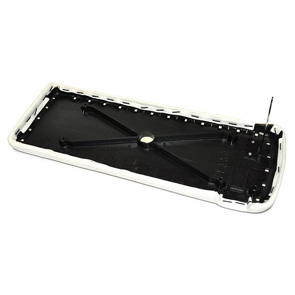 1972 Pontiac Firebird/TransAm VINYL CONSOLE DOOR ASSEMBLY (WHITE) - PADDED PLASTIC FRAME WITH RETURN SPRING ARM - GM # 479563 - EA | CP10866F