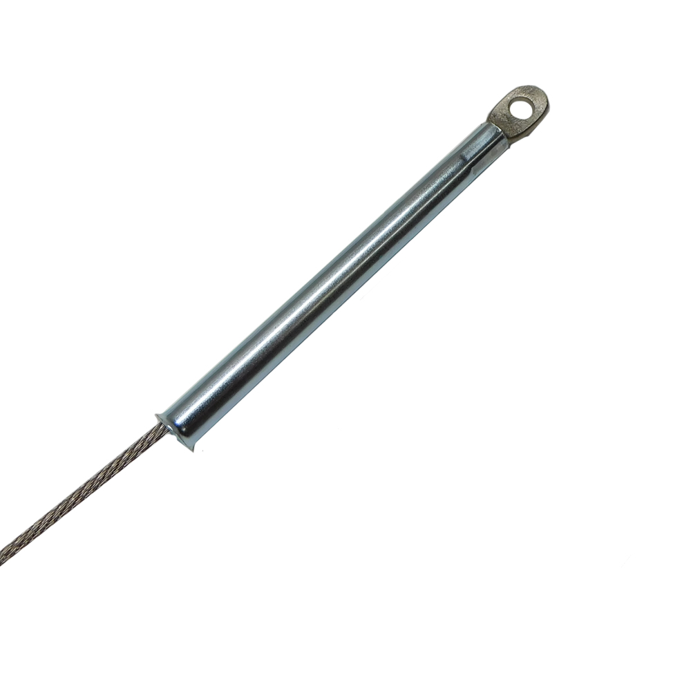 1965 Pontiac GTO/LeMans/Tempest THROTTLE CABLE (4BBL) - FACTORY CABLE UNLIKE WHAT WAS ON THE MARKET BEFORE - THIS CABLE IS THE PROPER LENGTH. REPLACES GM #: 9779930 OR 9781587 | CB10883G