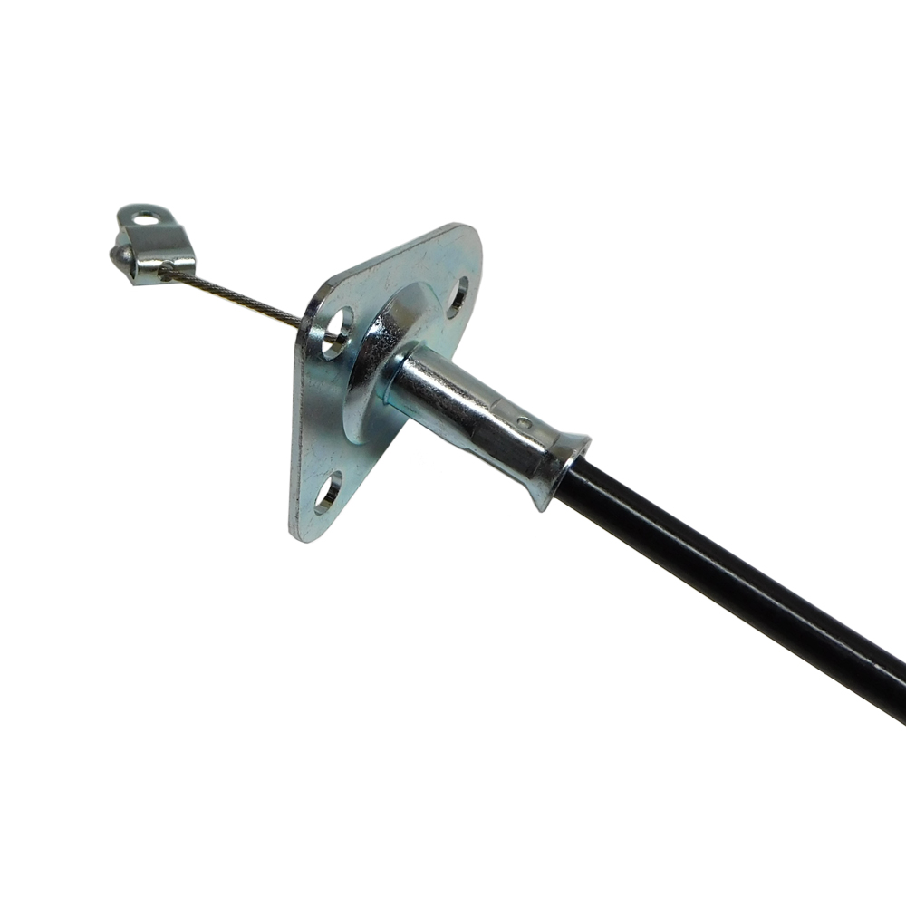 1967 Pontiac GTO/LeMans/Tempest THROTTLE CABLE (FITS 66-67 4 BBL & 66 TRI-POWER) - FACTORY CABLE HAS 3 ADJUSTMENT HOLES FOR OPTIMUM ADJUSTMENT. FITS MANUAL AND AUTOMATIC TRANSMISSION CARS. REPLACES GM #: 9783230 OR 9783231 | CB10886G