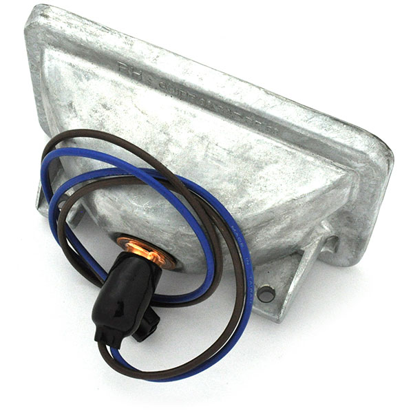 1969 Oldsmobile Cutlass/442/F85 PARK LAMP HOUSING (RIGHT) - CORRECT DIE CAST PARK LAMP HOUSING WITH LIGHT SOCKET AND HARNESS. THIS HOUSING FITS THE RIGHT (PASSENGER) SIDE | XL10930T