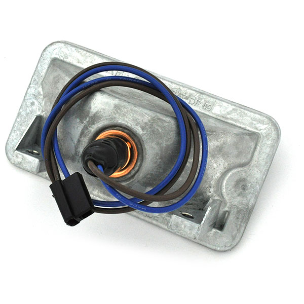 1969 Oldsmobile Cutlass/442/F85 PARK LAMP HOUSING (RIGHT) - CORRECT DIE CAST PARK LAMP HOUSING WITH LIGHT SOCKET AND HARNESS. THIS HOUSING FITS THE RIGHT (PASSENGER) SIDE | XL10930T