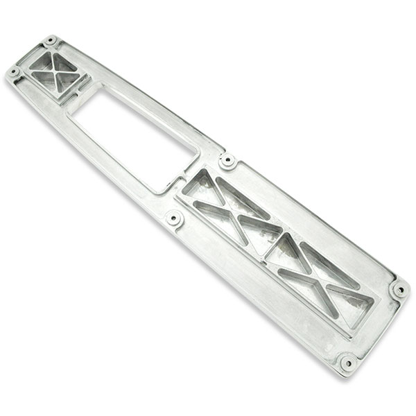 1971 Chevrolet Chevelle/Malibu BILLET ALUMINUM CONSOLE TOP PLATE COVER (4-SPEED MANUAL) POLISHED | CP10951Z
