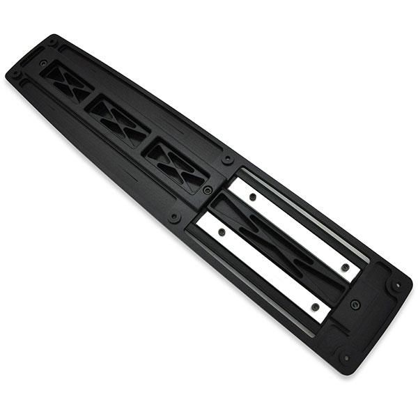 1968 Chevrolet Chevelle/Malibu BILLET ALUMINUM CONSOLE TOP PLATE COVER (AUTOMATIC 4-SPEED) BLACK ANODIZED | CP10962Z