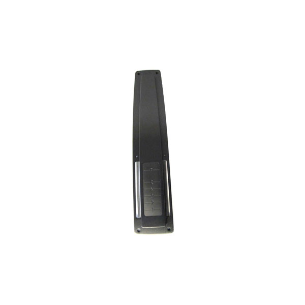 1968 Chevrolet Chevelle/Malibu BILLET ALUMINUM CONSOLE TOP PLATE COVER (AUTOMATIC 3-SPEED) BLACK ANODIZED | CP10966Z