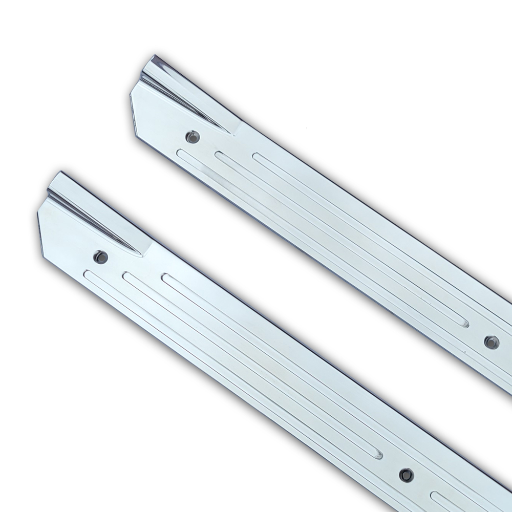 1967 Chevrolet Camaro DOOR SILL PLATES (BILLET ALUMINUM) POLISHED - PR | IN10946F