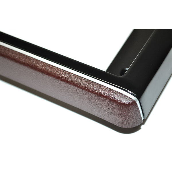 1987 Chevrolet El Camino RADIO FACE PLATE (DARK CLARET WITH SILVER TRIM) - EA | IN1108C