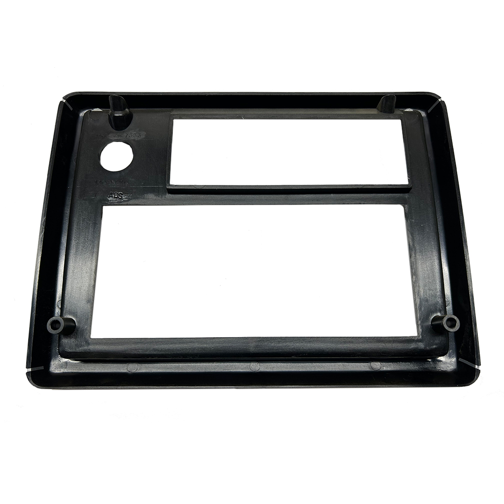 1988 Chevrolet Monte Carlo RADIO FACE PLATE (DARK SADDLE WITH SILVER TRIM) - EA | IN1106C