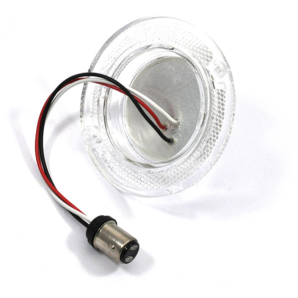 1960 Chevrolet Impala/Caprice/Bel Air LED BACK UP LAMP LENS ASSEMBLY CLEAR - EA | XL11082P