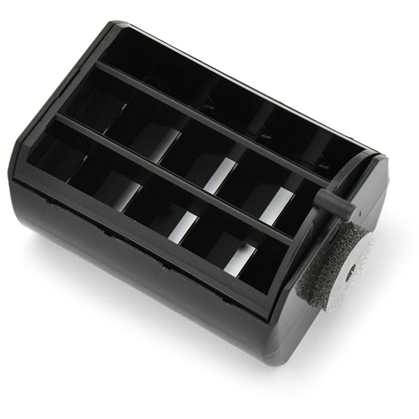 1978 Chevrolet Chevelle/Malibu DASH CENTER VENT (BLACK WITH CHROME EDGES) - EA | IN11074C