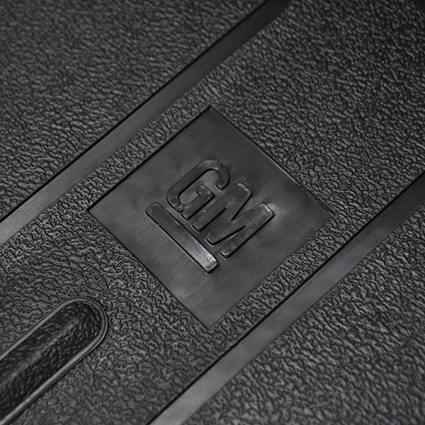 1973 Chevrolet Nova/Chevy II RUBBER FLOOR MATS - SET OF 4 FACTORY RUBBER GM OEM STYLE FLOOR MATS (BLACK) | IN11153Z