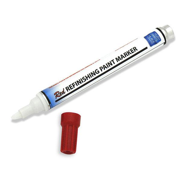 1975 Chevrolet Nova/Chevy II FIREWALL FACTORY CHALK MARKINGS PAINT MARKER PEN (RED) | PT6206Z