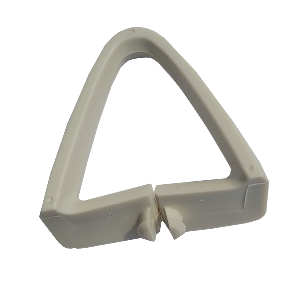1979 Chevrolet El Camino SEAT BELT LOOP GUIDE WHITE TRIANGLE GM # 9793576 - EA | IN12270Z