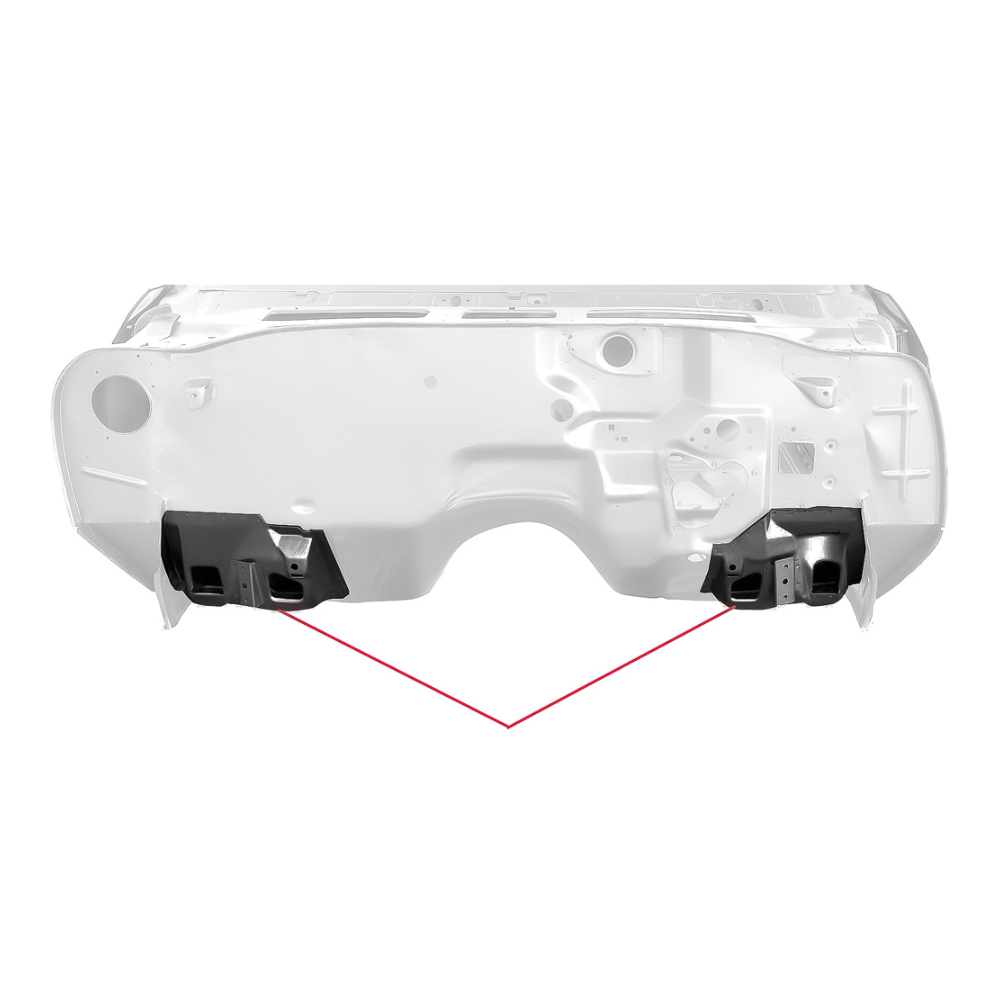 1969 Oldsmobile Cutlass/442/F85 FIREWALL TORQUE BOXES (DOUBLE BODY MOUNT) - PR | BP12277Z