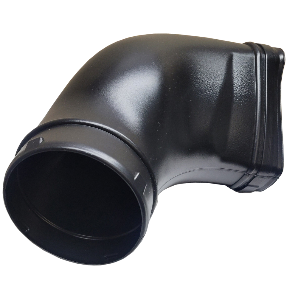 1980 Pontiac Firebird/TransAm FENDER WELL ADAPTER DUCT (CONVERTS TRIANGLE DUCT TO ROUND DUCT FOR AIR CLEANER) | CB12288F
