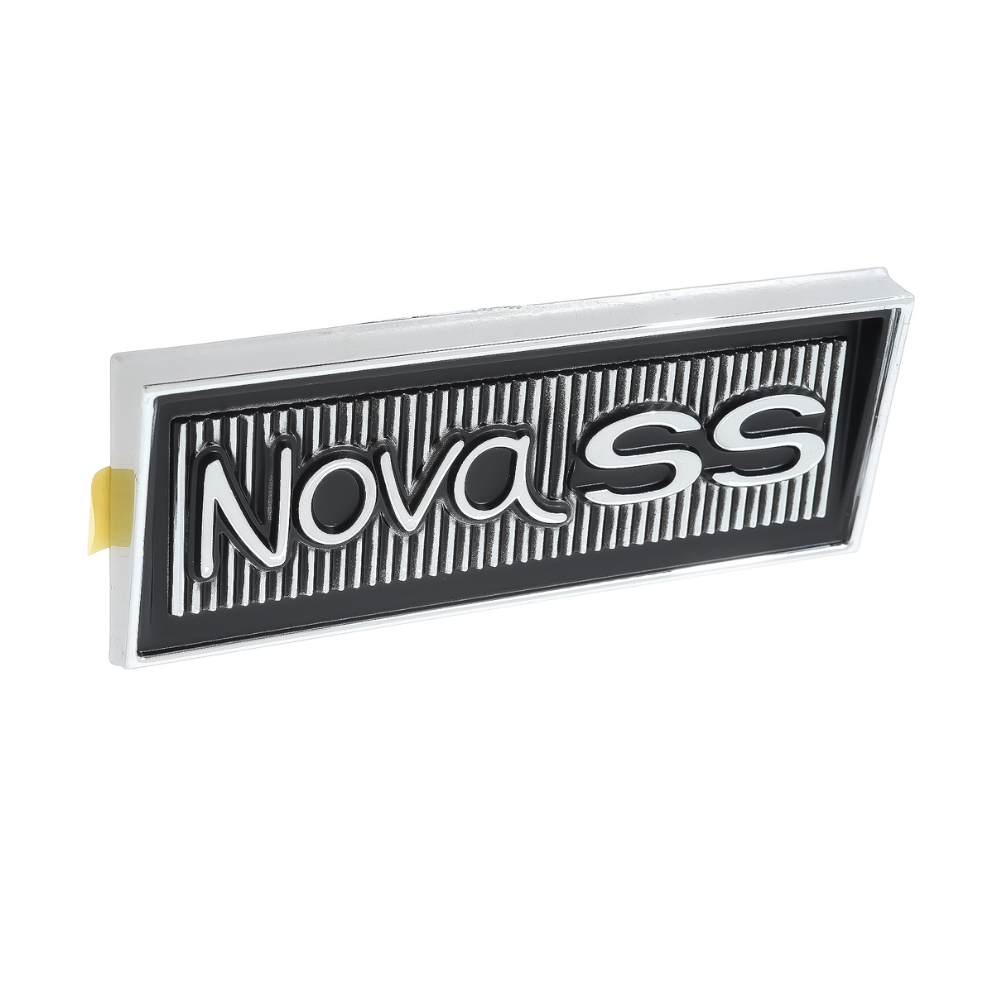 1970 Chevrolet Nova/Chevy II DASH EMBLEM (CHROME PLATED PLASTIC WITH ADHESIVE BACKING) 