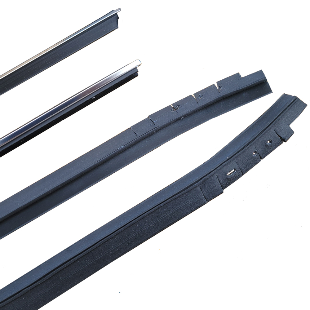 1981 Oldsmobile Cutlass/442/F85 WINDOWFELT KIT 4 PIECE - OEM REPLACEMENTS FOR CARS WITH WIDE BELT REVEAL MOLDING | WS12314Z