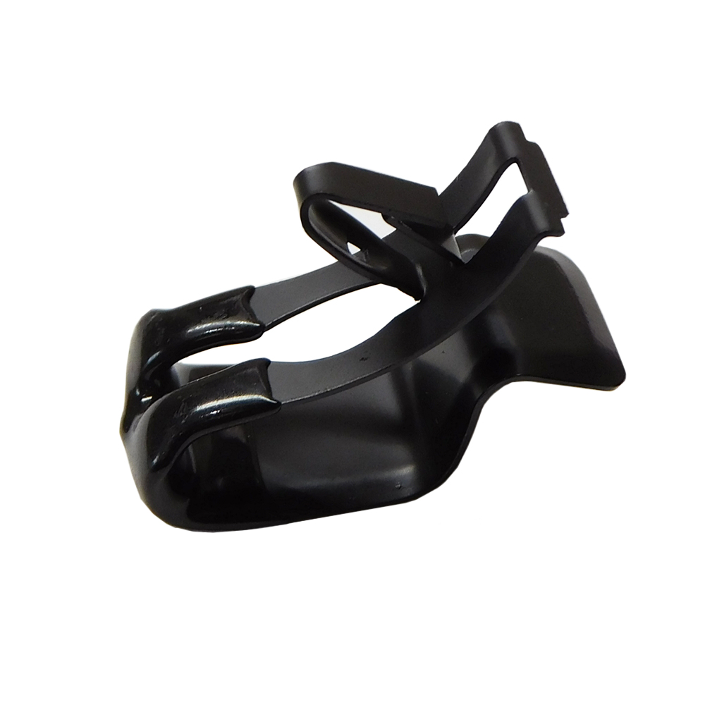 1968 Oldsmobile Cutlass/442/F85 EMISSION HOSE CLIP (FACTORY CLIP THAT HOLDS YOUR HARNESS OR VAPOR LINE. THIS IS THE CORRECT SPRING STEEL CLIP WITH RUBBER COVER. VERY RARE) | HB12334T