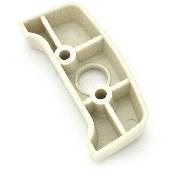1981 Oldsmobile Cutlass/442/F85 SEAT BELT SHOULDER GUIDE ESCUTCHEON ON SEAT GM # 20552355 (WHITE) - RH | IN12351Z