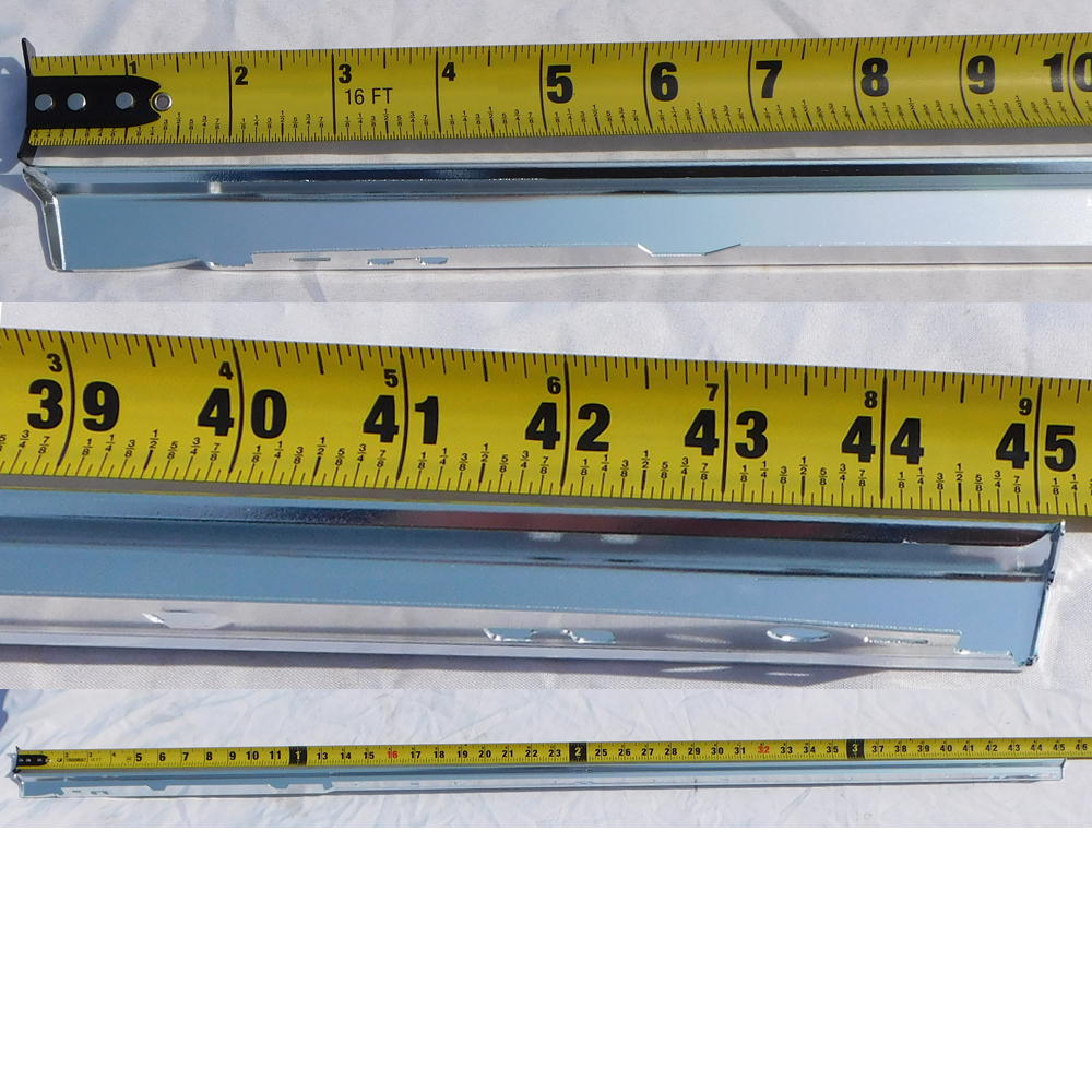 1965 Pontiac GTO/LeMans/Tempest UPPER ALUMINUM BELTLINE MOLDING SET OF 4 | XP12357G