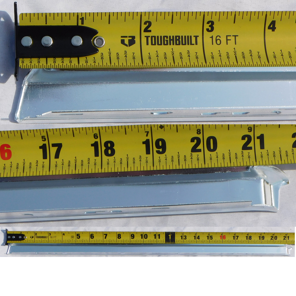 1965 Pontiac GTO/LeMans/Tempest UPPER ALUMINUM BELTLINE MOLDING SET OF 4 | XP12357G
