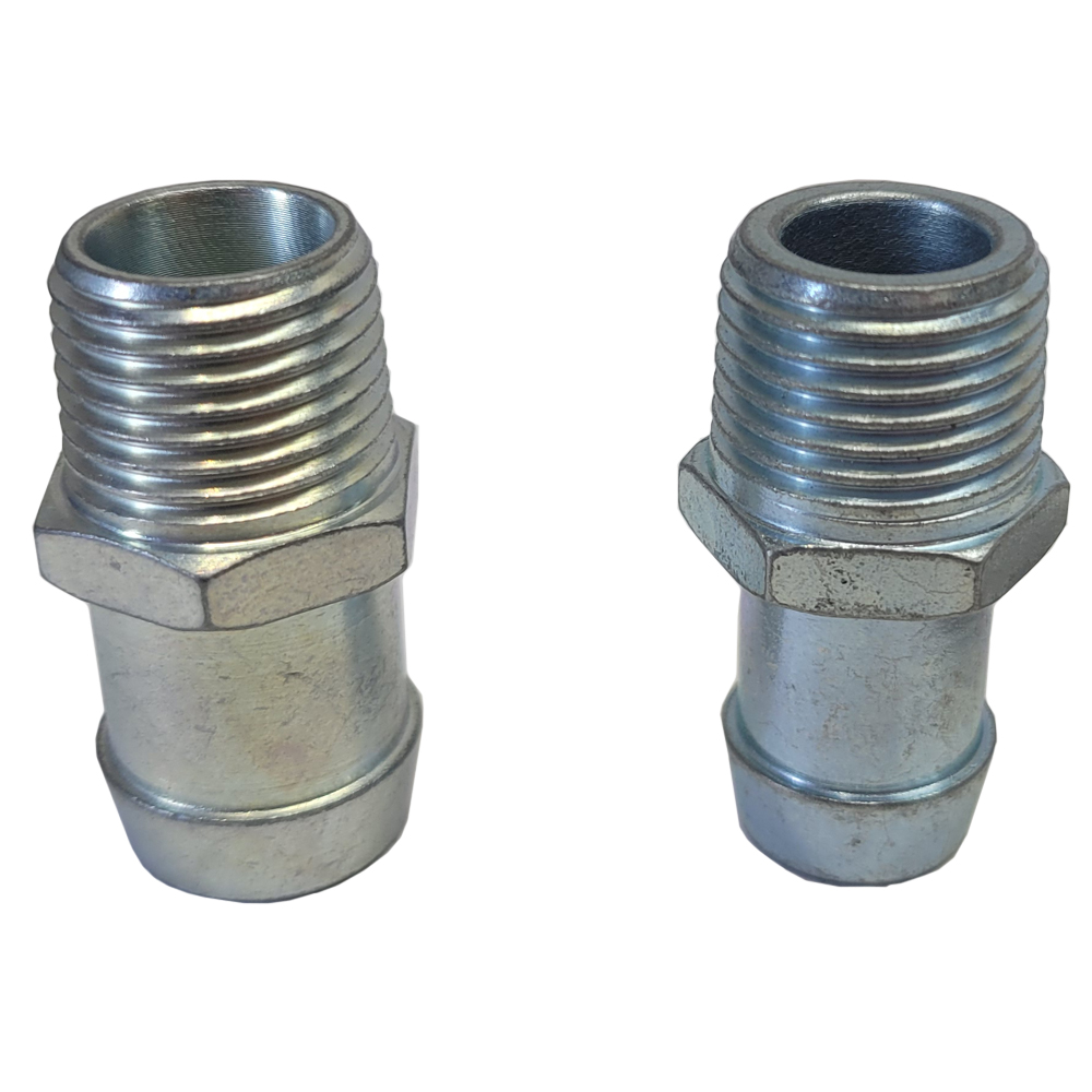 1965 Chevrolet Monte Carlo NEW WATER PUMP HEATER HOSE NIPPLE SET (1965-72 BIG BLOCK OR 1969-72 SMALL BLOCK) - 2 PIECE SET | CS12415C