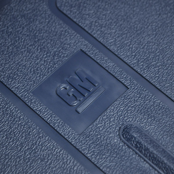1981 Chevrolet Chevelle/Malibu RUBBER FLOOR MATS - SET OF 4 FACTORY RUBBER GM OEM STYLE FLOOR MATS (DARK BLUE) | IN11163Z