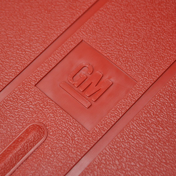 1975 Buick Skylark/GS/Regal/GN RUBBER FLOOR MATS - SET OF 4 FACTORY RUBBER GM OEM STYLE FLOOR MATS (RED) | IN11161Z