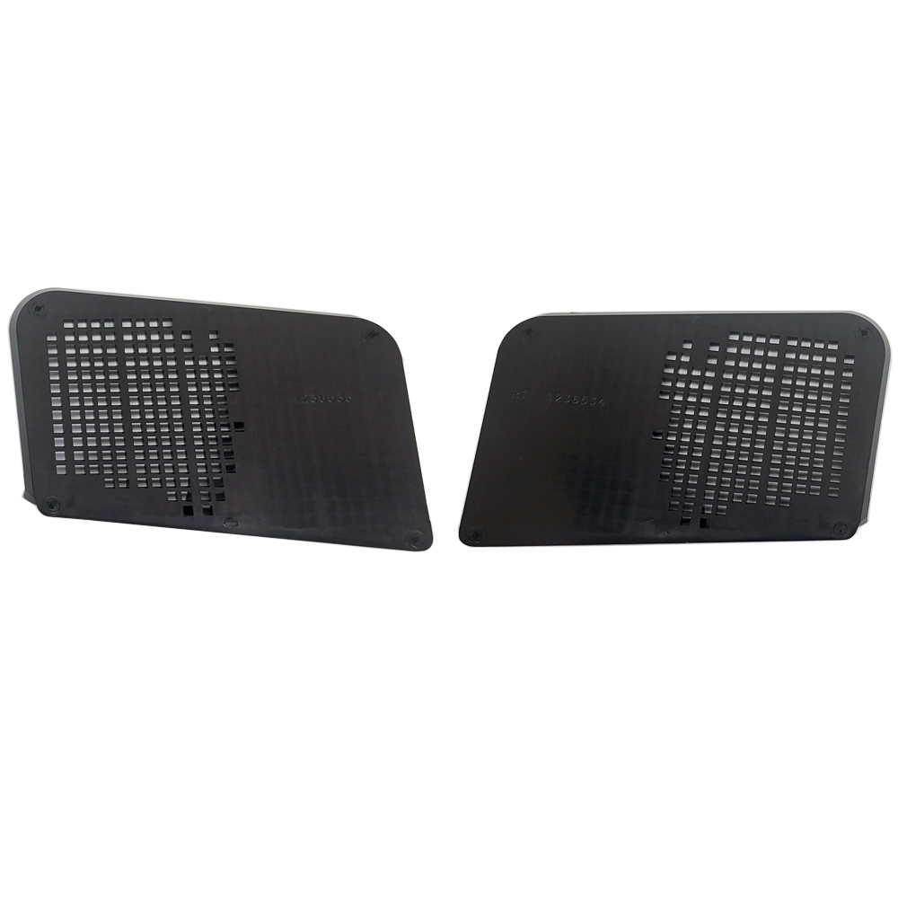1971 Buick Skylark/GS/Regal/GN GS HOOD GRILLES (BLACK PLASTIC, NO TRIM) - PR | BP12431S