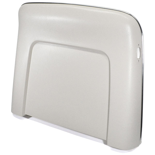 1968 Chevrolet Chevelle/Malibu PLASTIC BUCKET SEAT BACKS - INJECTION MOLDED WITH MOLDED CHROME (FITS 68 ALL & 69-72 RECLINING SEATS ONLY) WHITE - PR | IN4385Z