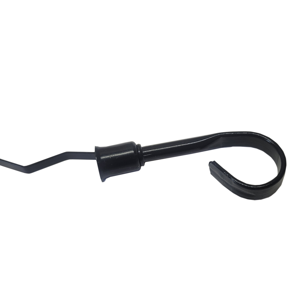 1968 Pontiac GTO/LeMans/Tempest OIL DIPSTICK WITH CORRECT FLAT HANDLE WITH LOOP, FITS ALL 326, 389 & 421 MOTORS WITH AIR CONDITIONING (MEASURES 29