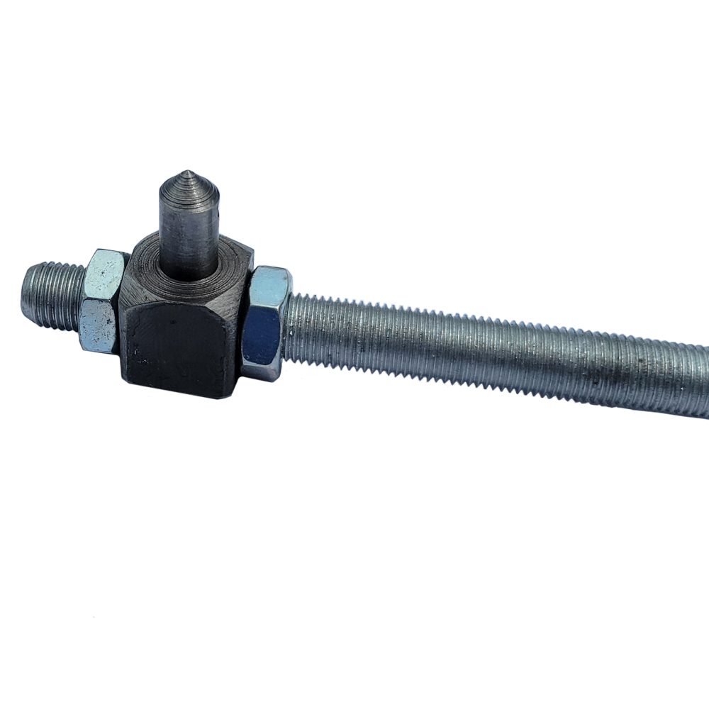 1961 Chevrolet Impala/Caprice/Bel Air LOWER CLUTCH ADJUSTABLE ROD (EXC. 348) 12-3/4 - MADE IN THE USA | MT12507P