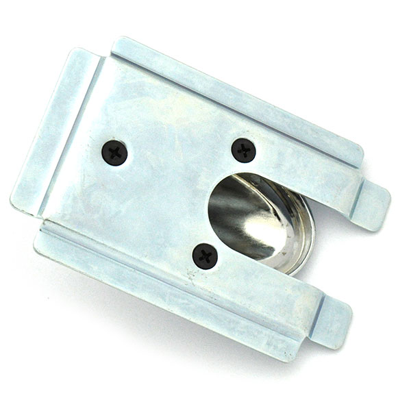1970 Pontiac GTO/LeMans/Tempest REMOTE MIRROR ESCUTCHEON WITH METAL INTERIOR DOOR RETAINER | IN12513G