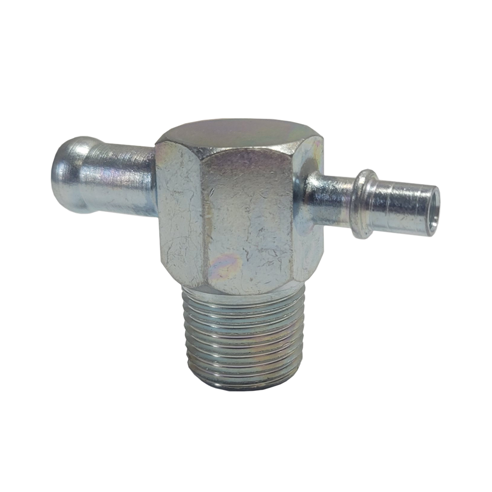 1964 Chevrolet Chevelle/Malibu POWER BRAKE FITTING WITH 1 CLAMP STYLE PORT & 1 VACUUM PORT | CB0644C