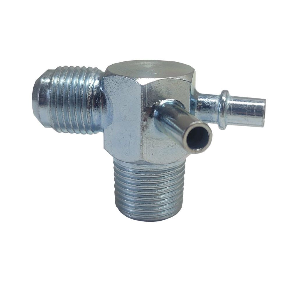 1968 Chevrolet El Camino POWER BRAKE FITTING WITH 1 SCREW ON PORT & 2 VACUUM PORTS (3 FITTINGS TOTAL) | CB0646C
